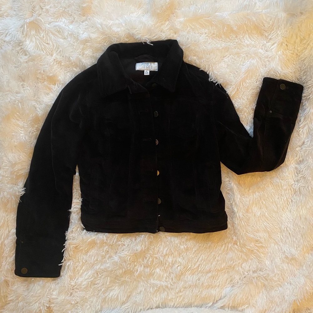 Black corduroy jacket
